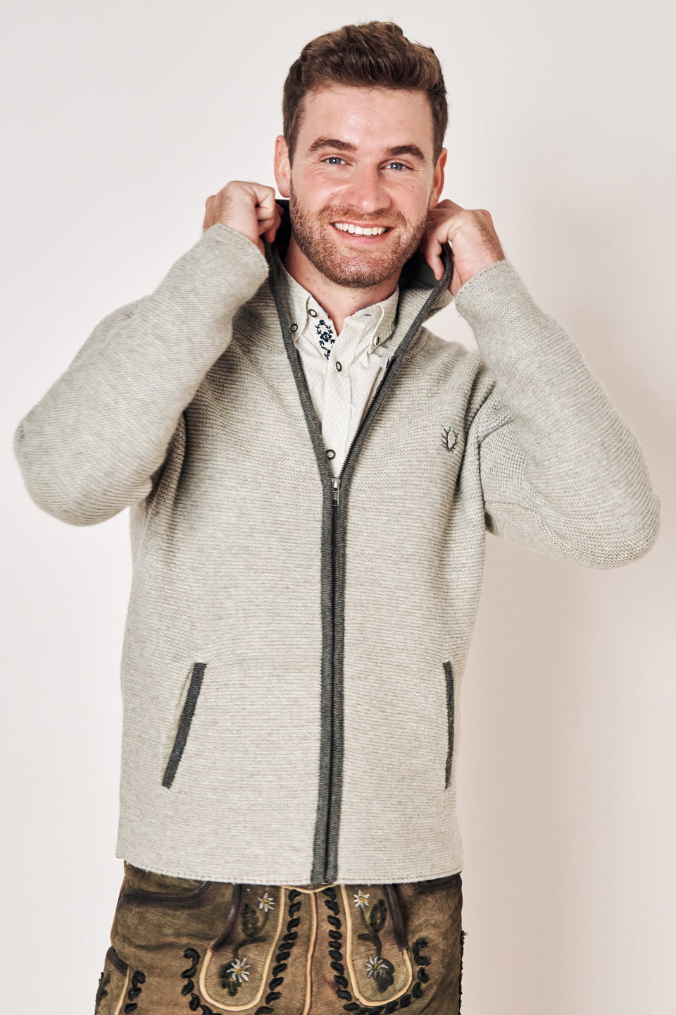 Strickjacke Leopold