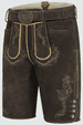 Lederhose Brandon mit Gürtel