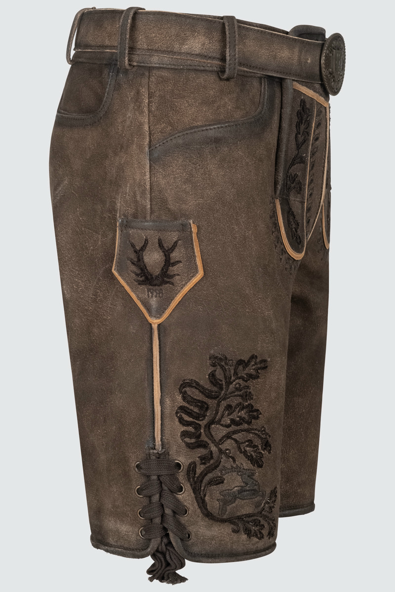Lederhose Theis mit Gürtel