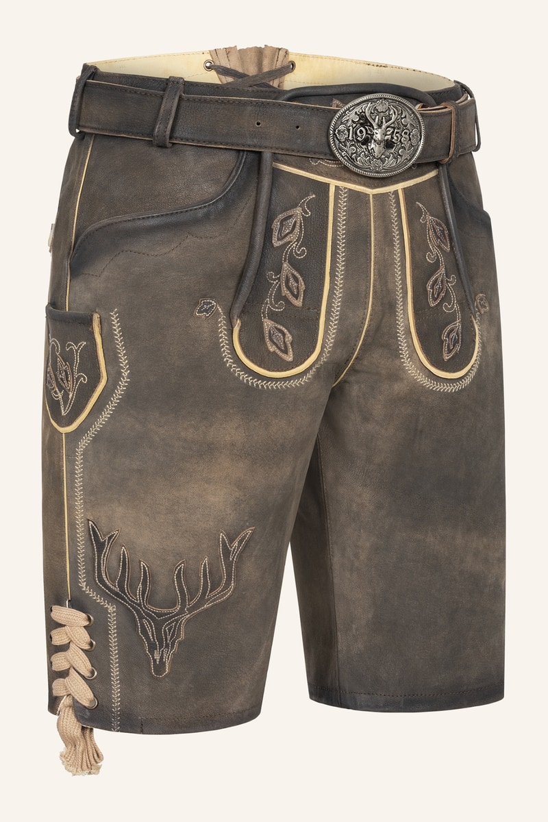 Lederhose Anno 1958 mit Gürtel
