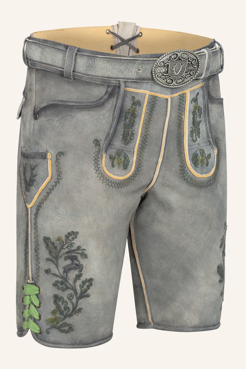 Lederhose Charlie mit Gürtel
