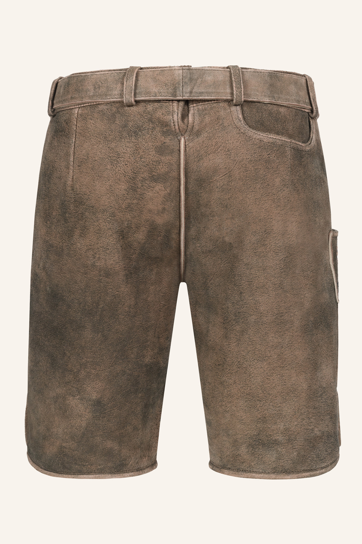 Lederhose Gildo mit Gürtel