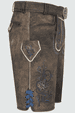 Lederhose Darian mit Gürtel