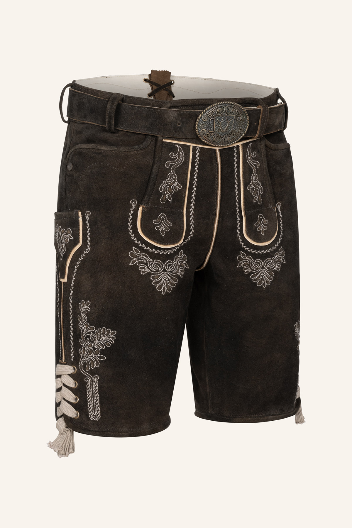 Lederhose Marenor mit Gürtel