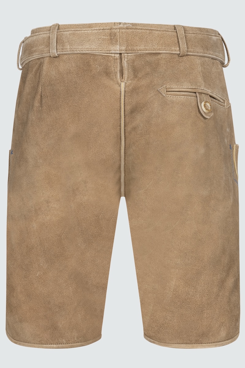 Lederhose Demian mit Gürtel