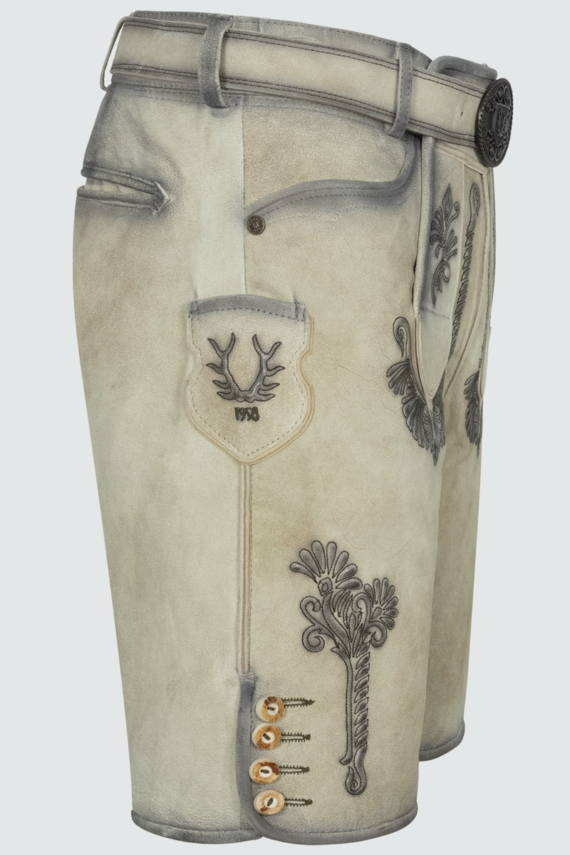 Lederhose Aric mit Gürtel