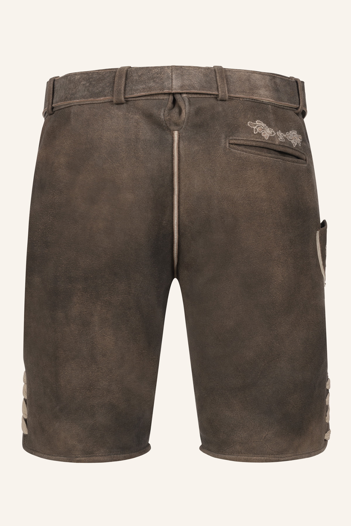 Lederhose Olias mit Gürtel