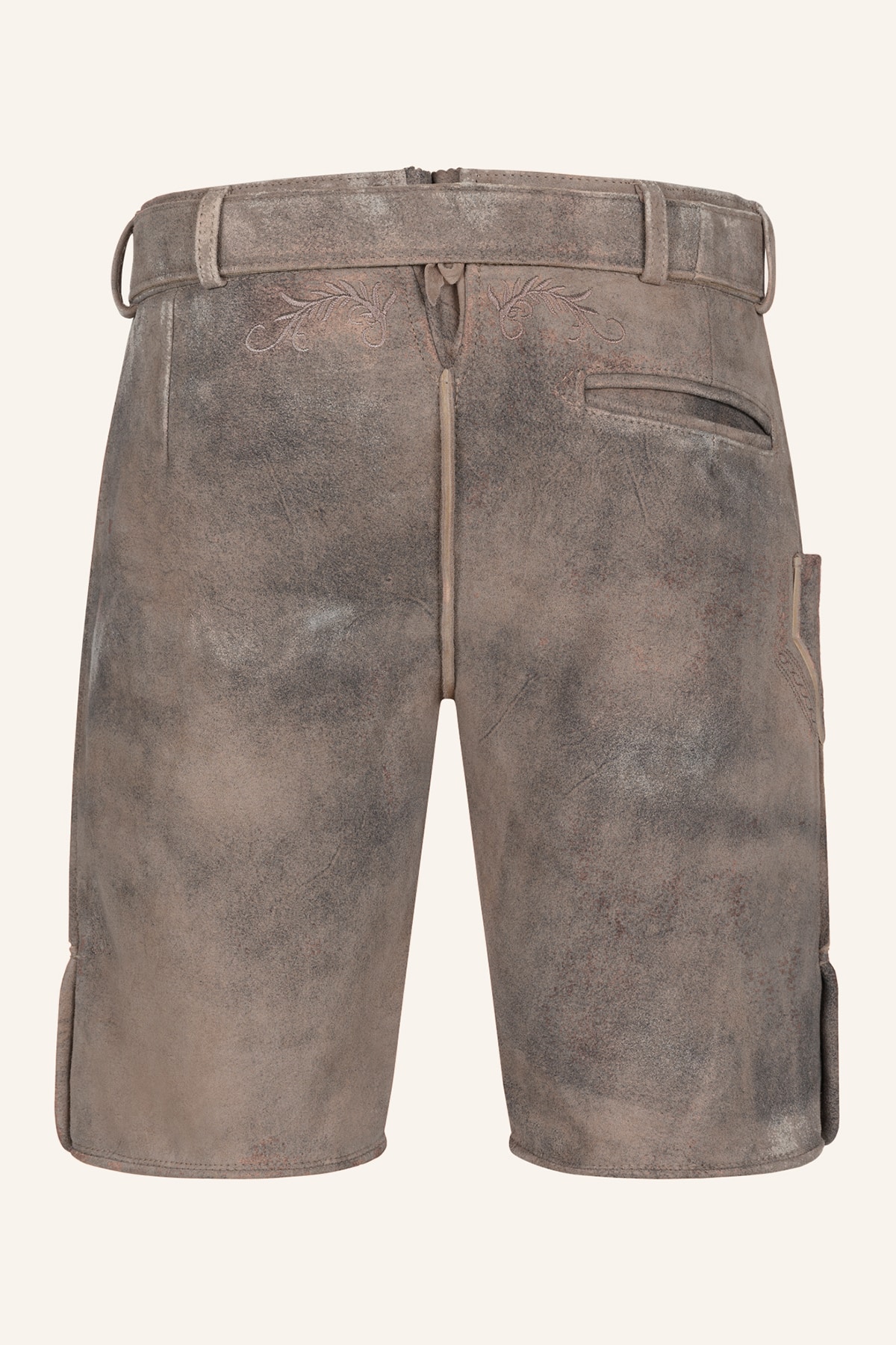 Lederhose Delio mit Gürtel