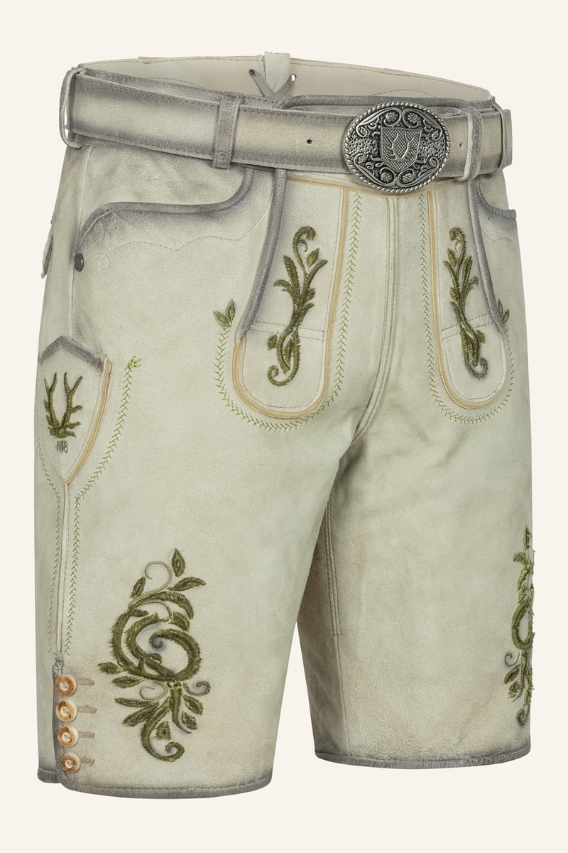 Lederhose Maurus mit Gürtel