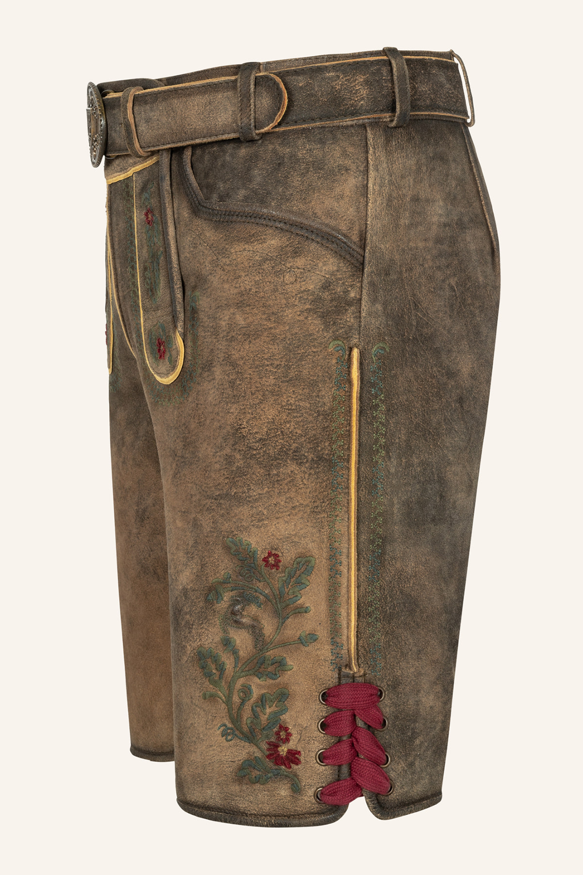 Lederhose Charlie mit Gürtel