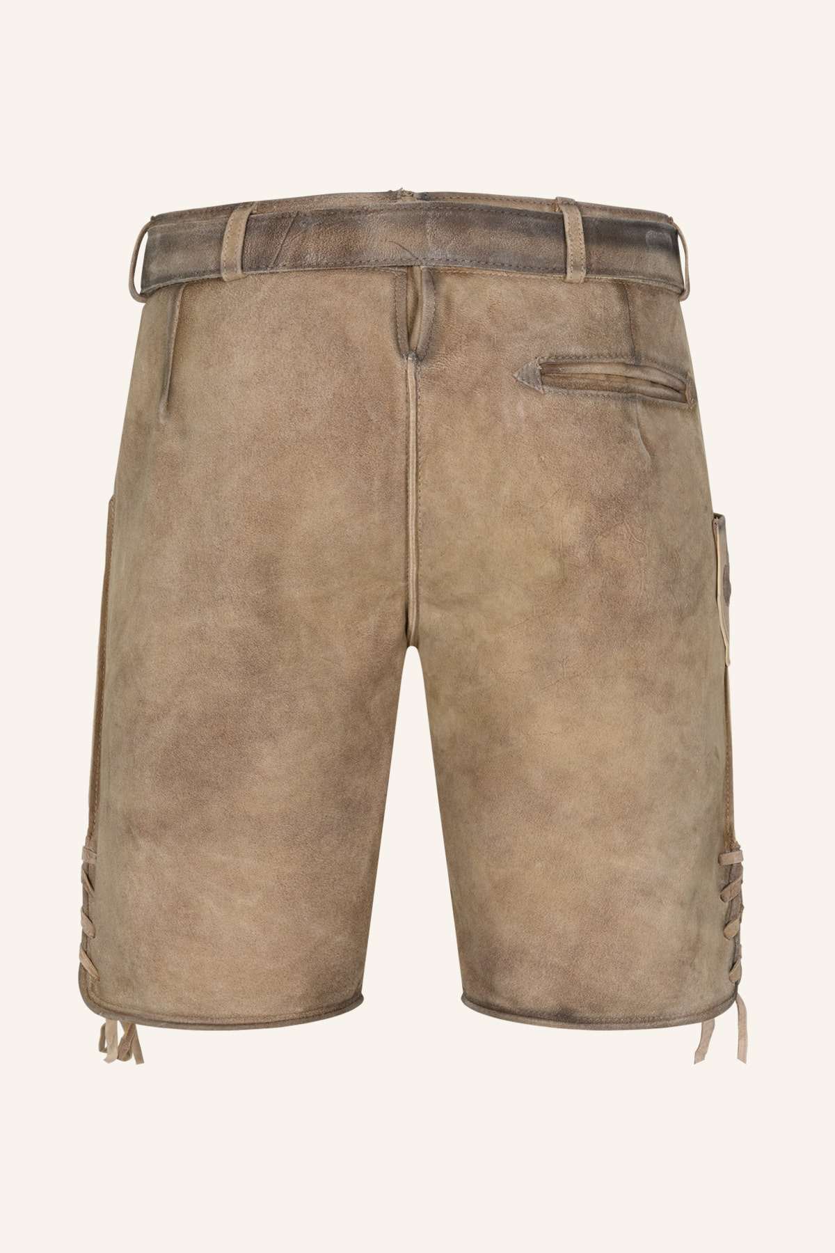 Lederhose Baldur mit Gürtel