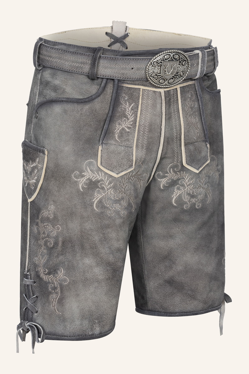 Lederhose Torin mit Gürtel