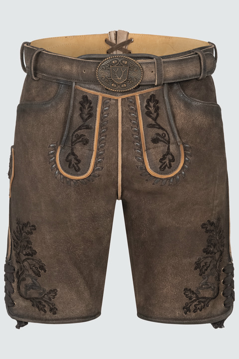 Lederhose Theis mit Gürtel
