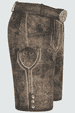 Lederhose Arijus mit Gürtel