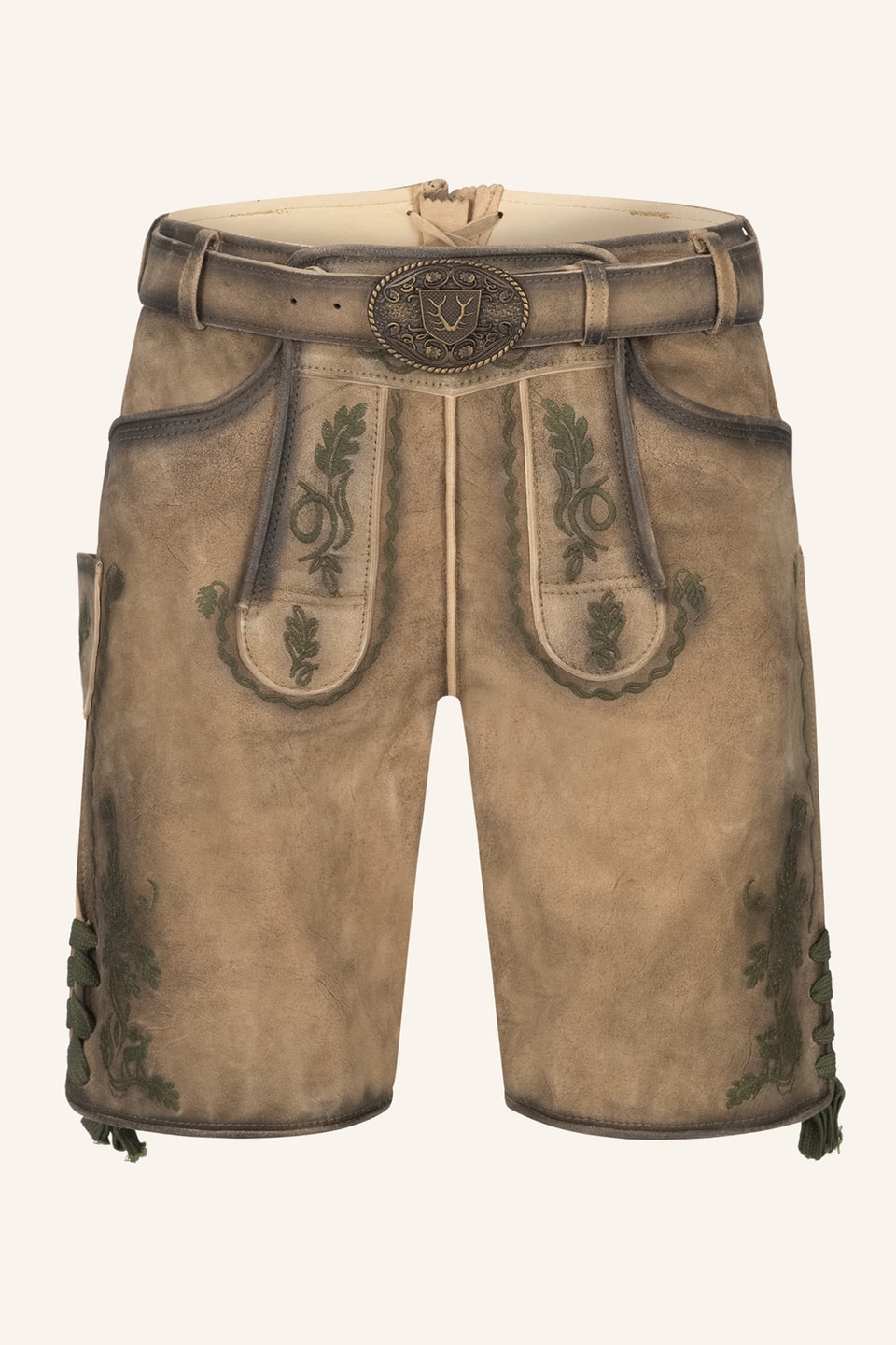 Lederhose Ulli mit Gürtel