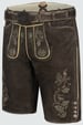 Lederhose Adreon mit Gürtel