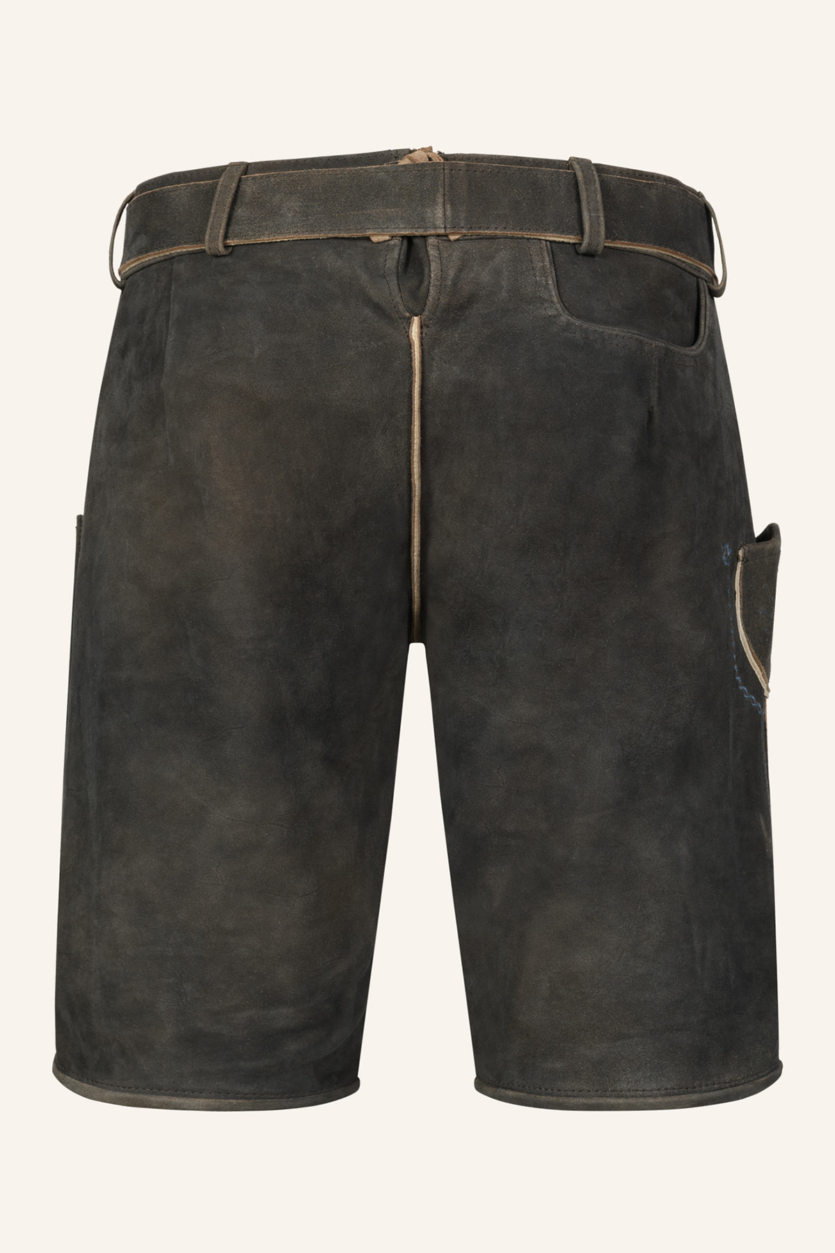 Lederhose Yanis mit Gürtel